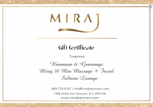 30 MIN Massage & Facial